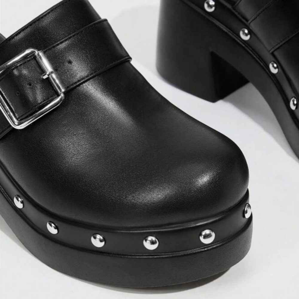 Studded Clog Platform - image 4